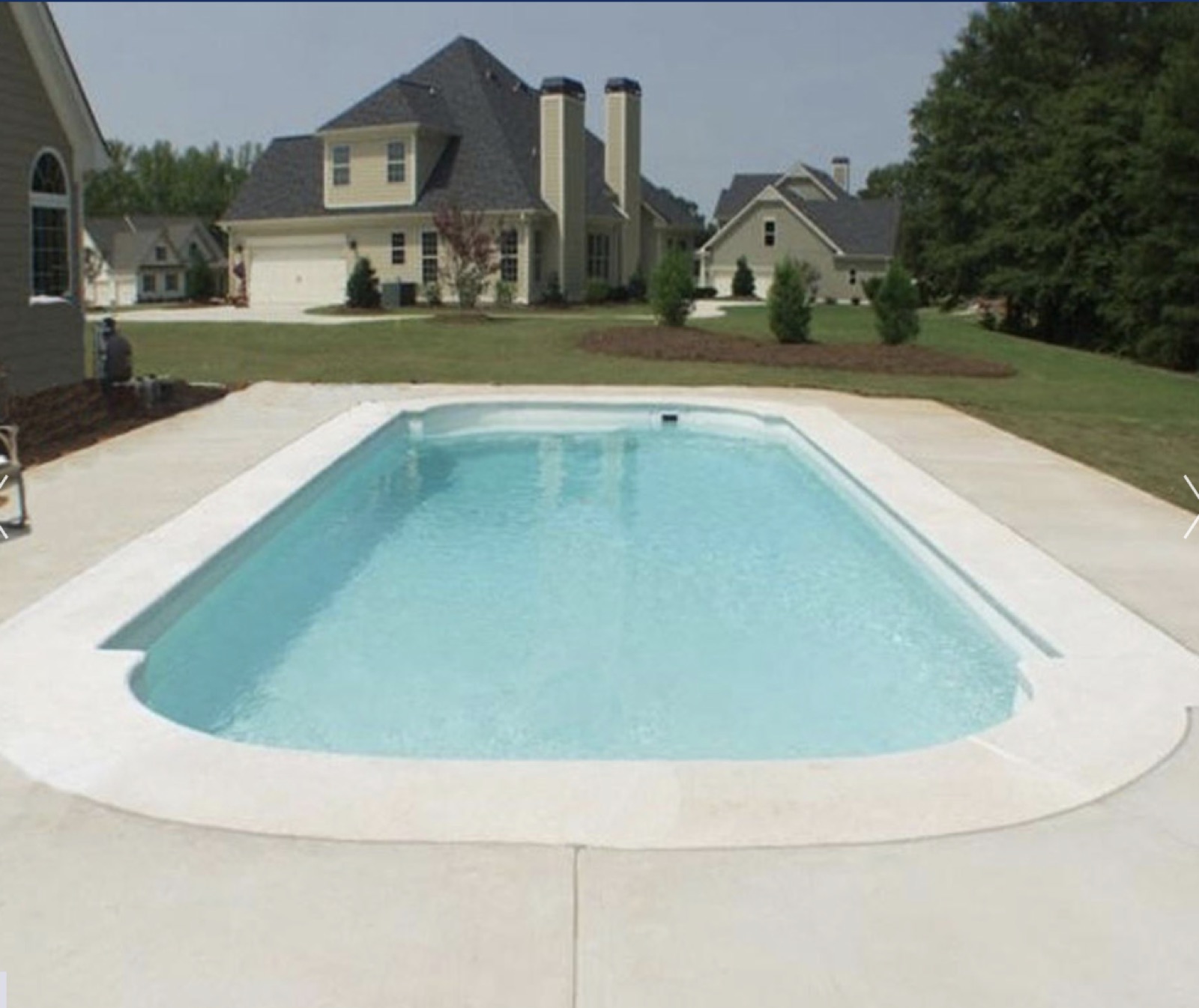Veni Vidi Vici — 16×36 fiberglass pool by True South Pools